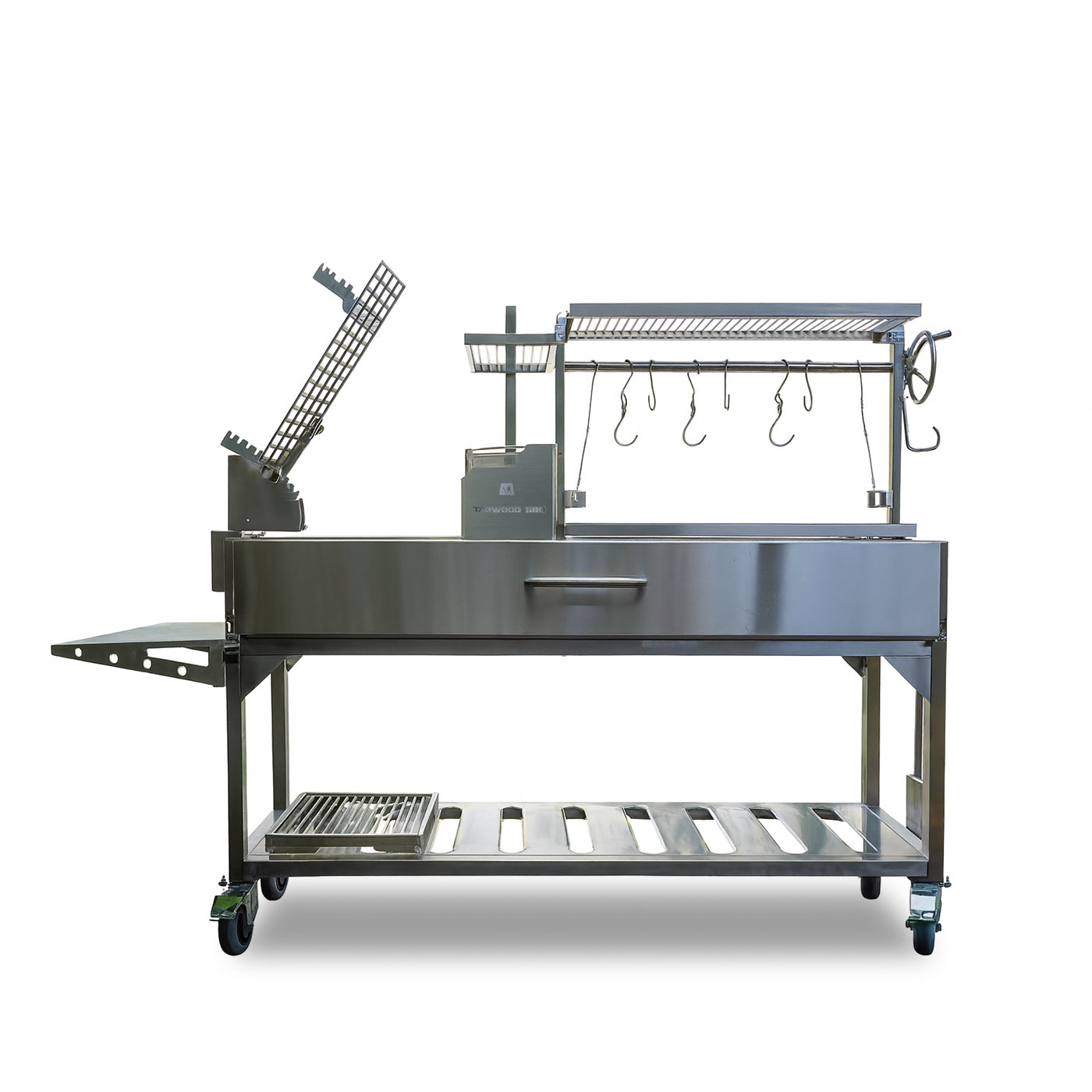 BBQ06 — Argentine Santa Maria Grill | 360° Rotating Clamp Asador